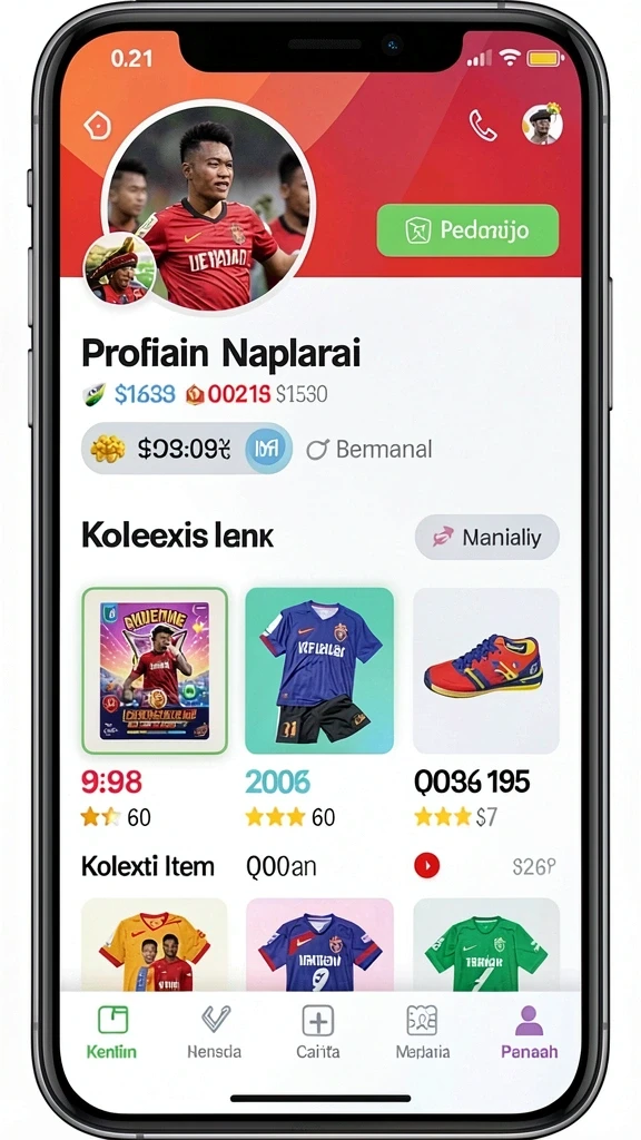 Tampilan utama aplikasi Download playwin APK untuk Android yang intuitif dan efisien.